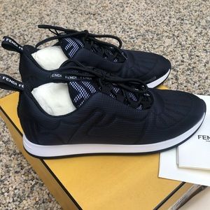 Fendi FF Quilted Sneakers